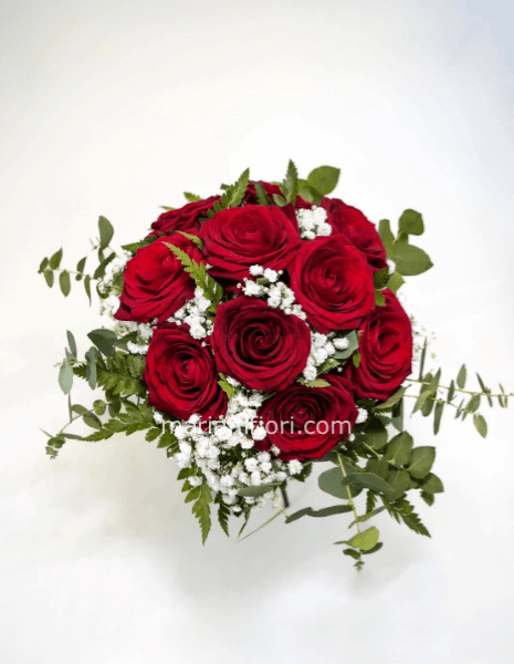 Bouquet di rose rosse